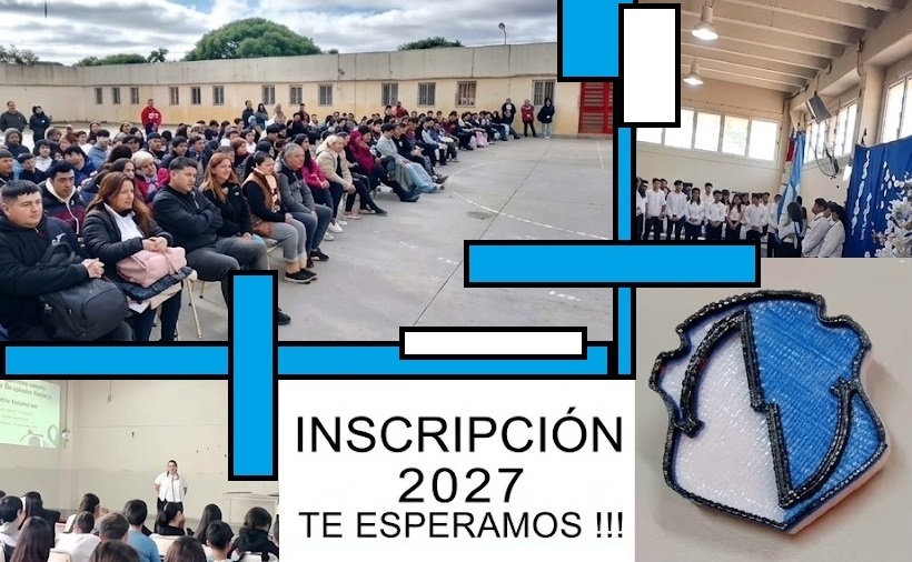 ¡Sumate a nuestra comunidad! Inscripciones Abiertas - Ciclo Lectivo 2027