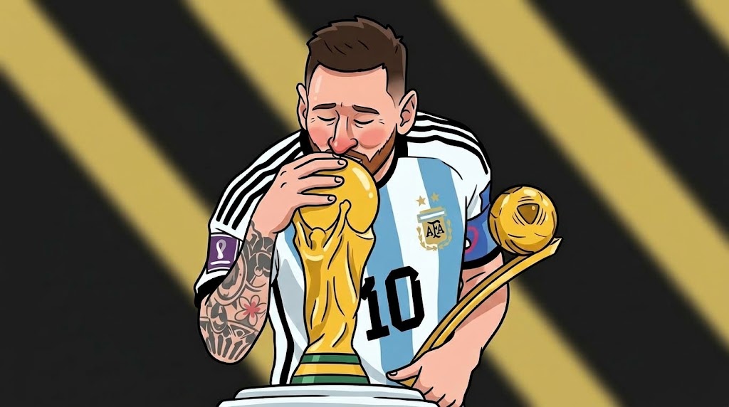Messi en las aulas.